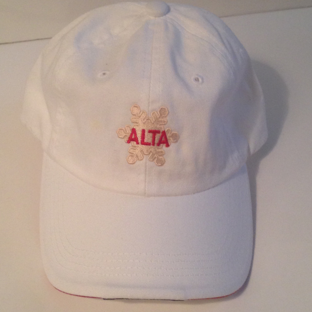 White Cap with Alta Logo